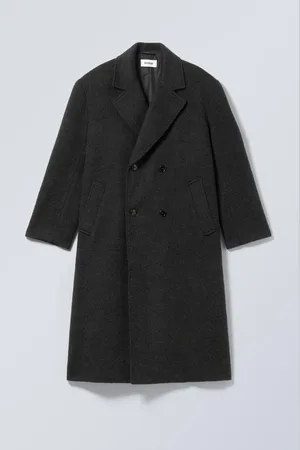Weekday Double-Breasted Wool-Blend Coat