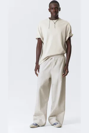 Weekday Relaxed Linen Blend Trousers