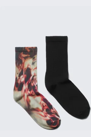Weekday 2-pack Tie-Dye Crew Socks