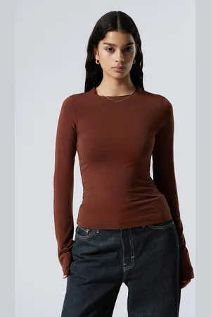 Weekday Long Sleeve Cotton Top