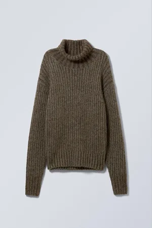 Weekday Loose Knitted Turtleneck Sweater