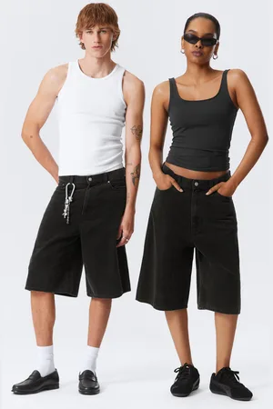 Weekday Astro Loose Baggy Corduroy Shorts