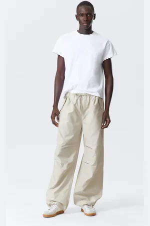 Weekday Loose Pleated Parachute Trousers