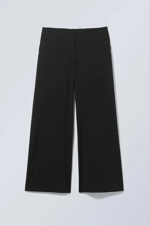 Weekday Cut-Off Waistband Frayed Suiting Trousers