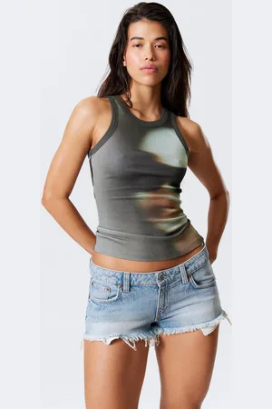 Weekday Ribbed Printed Tank Top