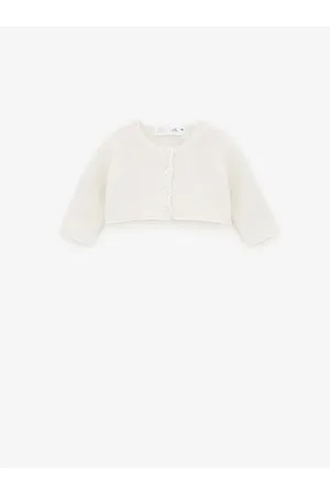 Zara Cable-knit bolero jacket