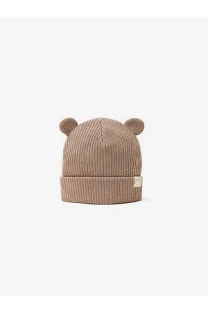 Zara Ribbed hat with ears