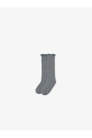 Zara Vauvat Sukat - Long lace trim socks