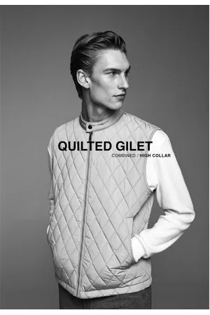 Zara Combined quilted gilet