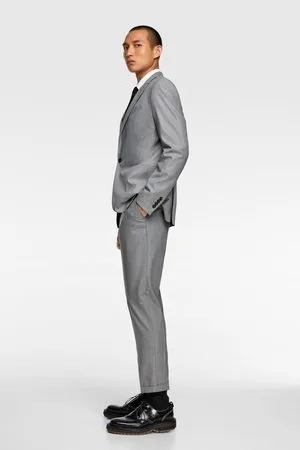 Zara Textured suit blazer